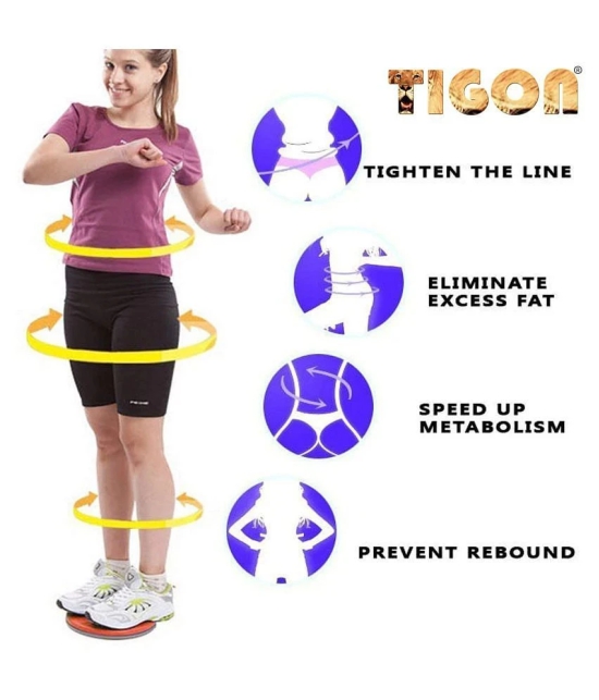 Tigon Tummy Twister Acupressure Twister (Magnets) Useful for Figure Tone-up Magnetic Twisting Machine Tummy Twister-Abdominal Trimmer-Waist Trimmer-Abs Exerciser-Body Toner-Fat Buster - Asso