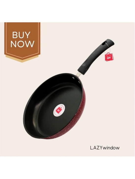 LAZYWINDOW Maroon Hard Anodised Non-Stick Cookware Sets ( Set of 1 )