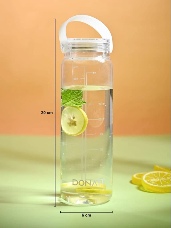 Donati Travel Bottle 530ML - White Plastic Glossy Finish