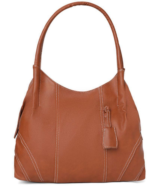 Fostelo - Tan PU Shoulder Bag - Tan