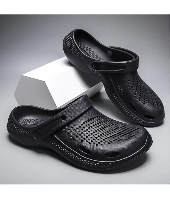 Secritas - Black Mens Clogs - None