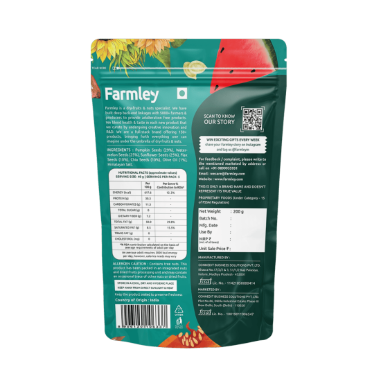 Farmley Premium Seed Mix - 200g