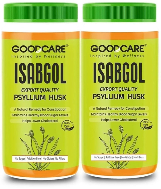 GOODCARE ISABGOL (Psyllium Husk) Powder Rich Source Of Dietary Fibre - 100 GM (Pack of 2)