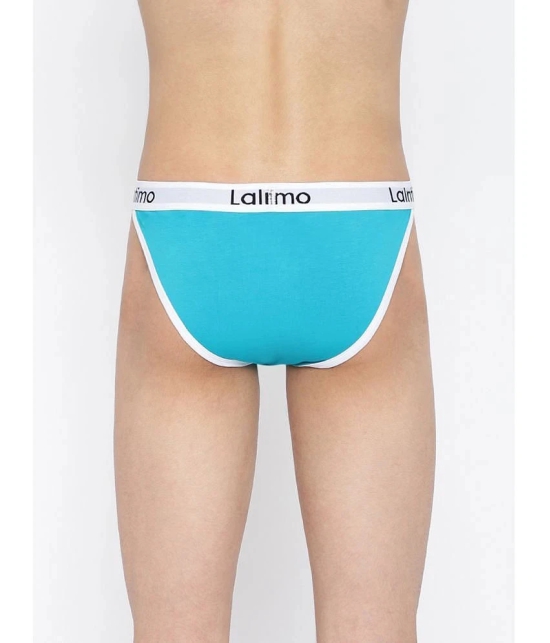 La Intimo Pack of 3 Cotton Mens Bikini ( Multicolor ) - None