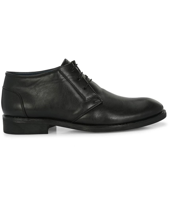 Leeport Black Mens Formal Boots - None