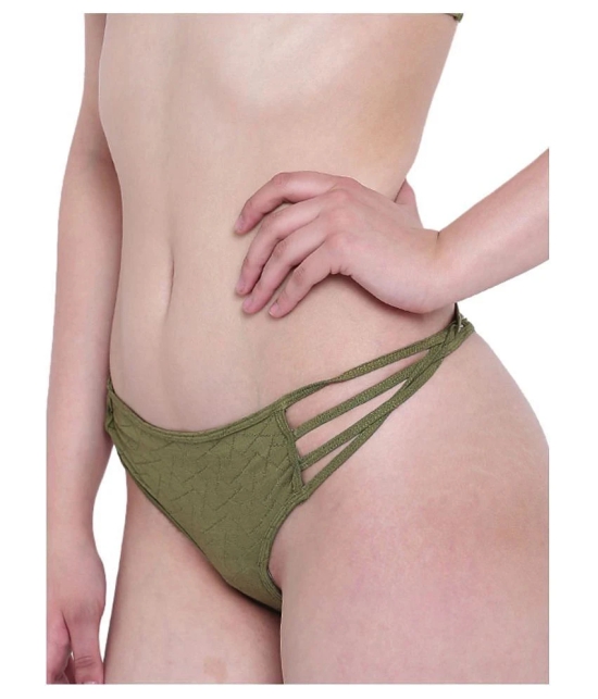 La Intimo Polyester Thongs - S