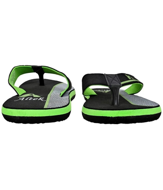 Altek - Green Mens Thong Flip Flop - None