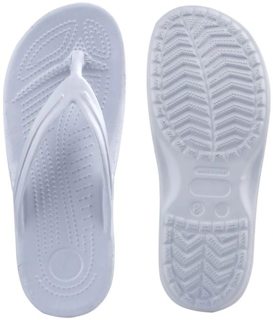 Bucik Light Grey Mens Massage Flip Flop - None