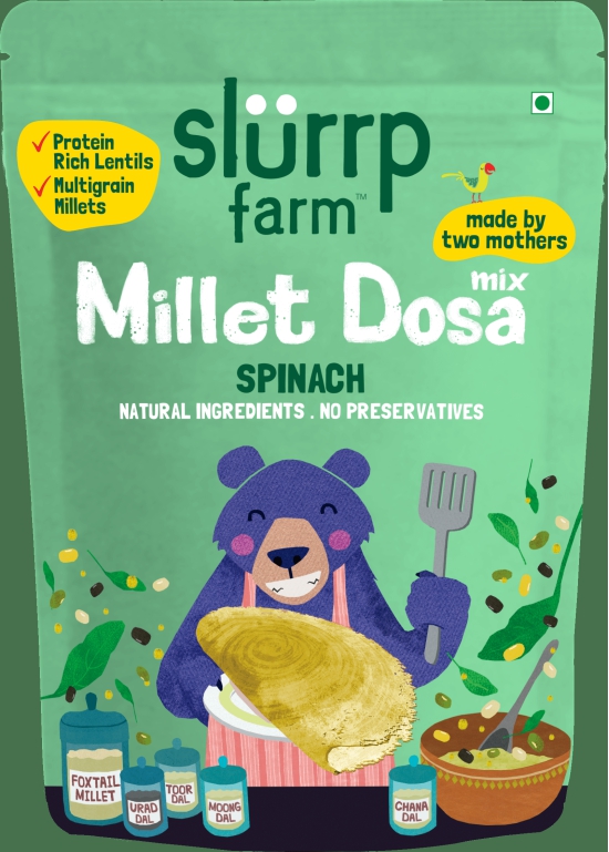 Spinach Multigrain Millet Dosa Mix