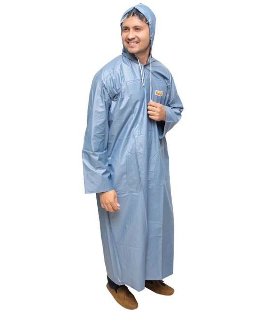 Goodluck Long Raincoat - Grey - None