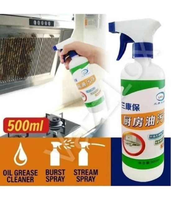 DHSMART Kitchen Cleaner Spray Oil & Grease Stain Remover Dishwash Liquid Stove & Chimney Cleaner Spray 450 mL