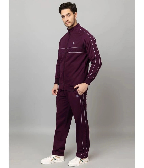 YHA Multicolor Fleece Regular Fit Mens Tracksuit ( Pack of 1 ) - None