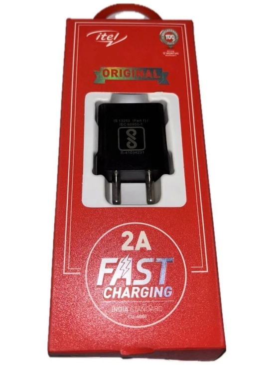 itel No Cable 2A Charging Dock - Black