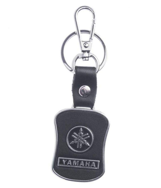 Yamaha Leather Metal Hook Locking Key Chain