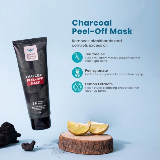 Charcoal Face Wash  Peel Off Combo-Charcoal Face Wash & Peel Off Combo