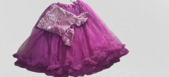 SIMHADRI APPANNA MATCHING CENTER - Girls Pink Sequin and Tulle Party Dress