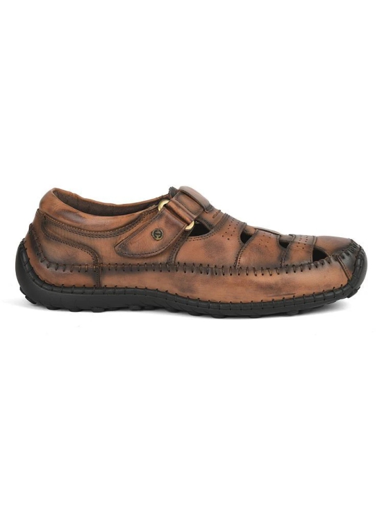 Liberty - Brown Mens Sandals - None