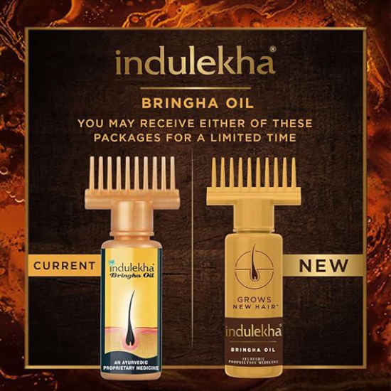 Indulekha Bringha Oil|| Reduces Hair Fall and Grows New Hair|| 100% Ayurvedic Oil|| 50ml