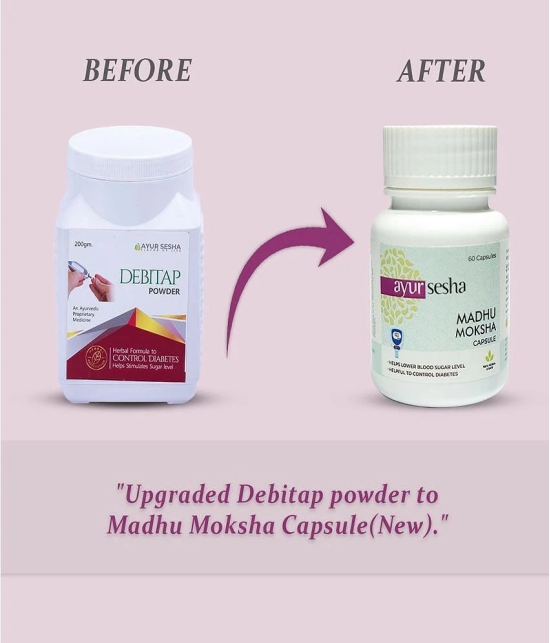 AYUR SESHA Madhu Moksha 60 Capsule 100 gm