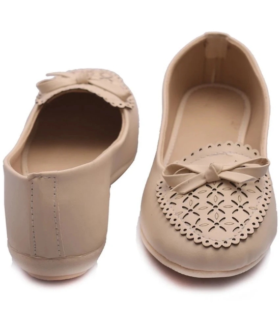 Apratim Beige Ballerinas - None