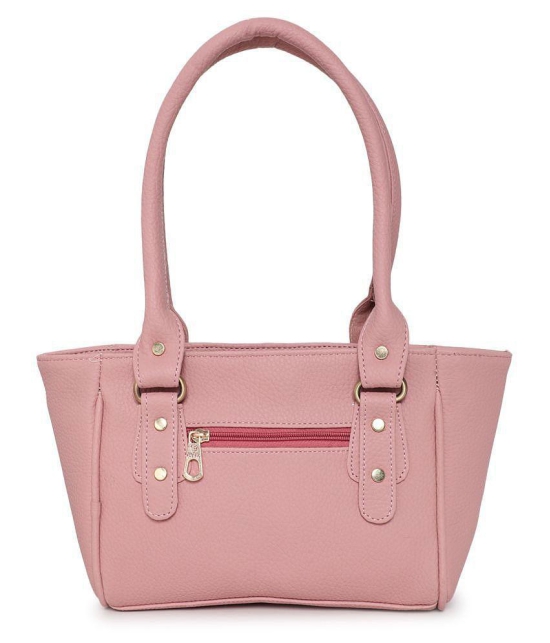 Fostelo - Light Pink  PU Shoulder Bag - Light Pink