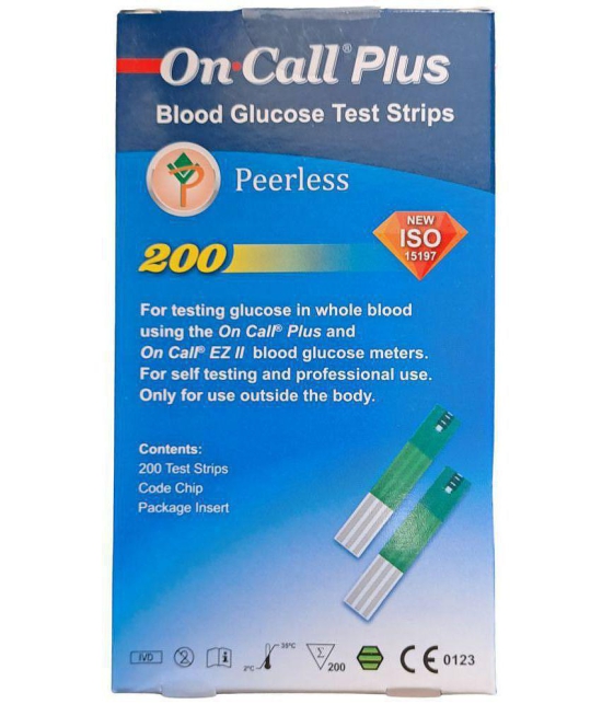 On Call Plus 200 Test Strips Expiry: May 2024 - On Call Plus 100 Strips and More