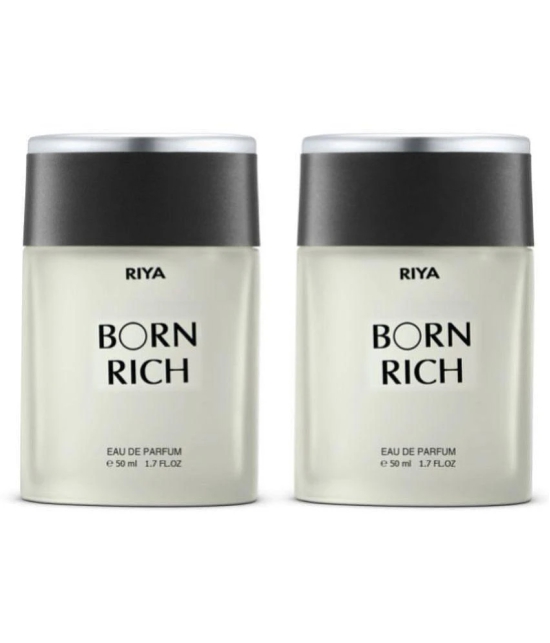 Riya Born Rich Eau De Parfum (EDP) For Men 100 ( Pack of 2 )