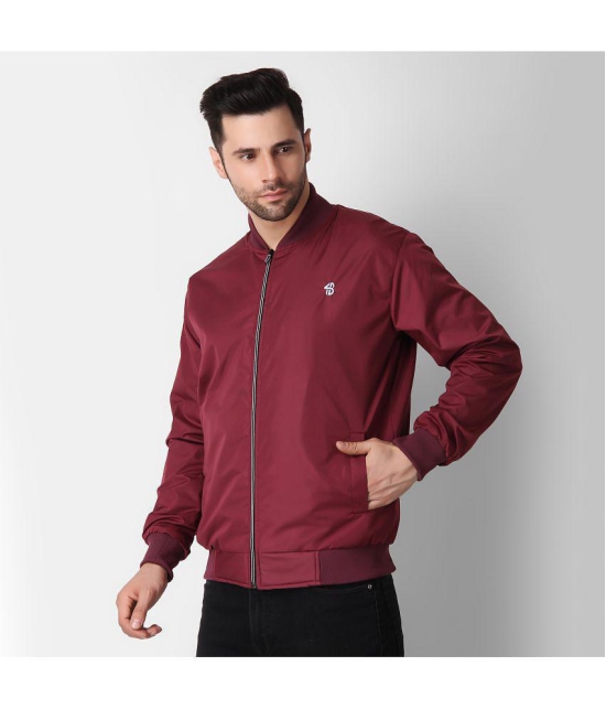 Forbro - Maroon Nylon Regular Fit Men's Windcheater Jacket ( Pack of 1 ) - None