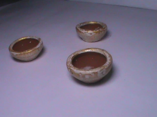 Set of 3 Mini Clay Bowls