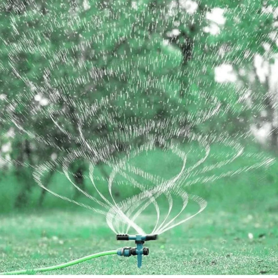 Automatic 360 Degree Rotating Arm Sprinkle-5 Arm Sprinkler