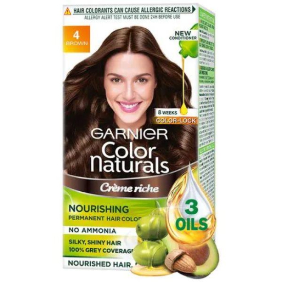 Garnier Color Naturals  4 Brown 35 MlPlus30 Gms