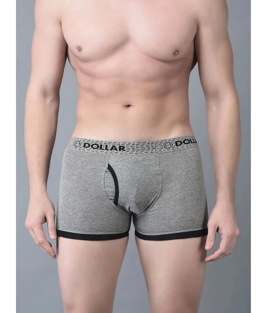 Pack of 2 Dollar Bigboss Assorted Solid Cotton Blend Men Trunk - None