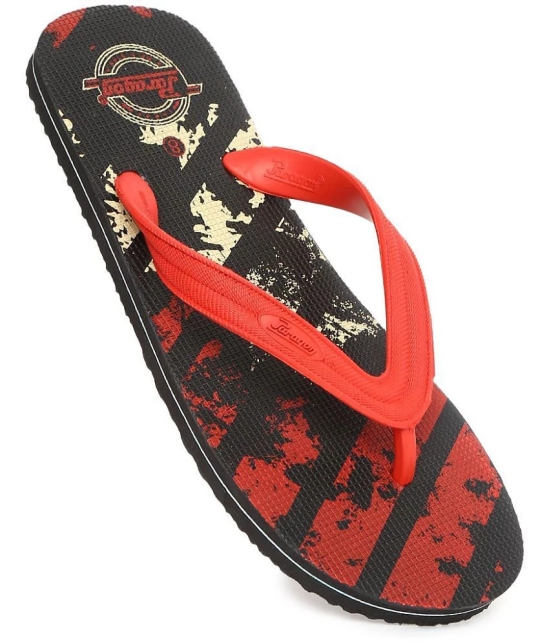 Paragon - Red Mens Daily Slipper - None