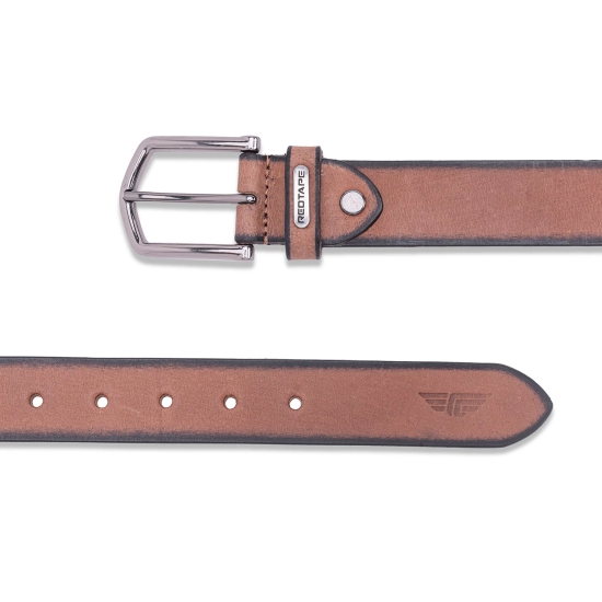 Red Tape Casual Leather Belt For Men | Solid Leather Belt | Classic and Durable