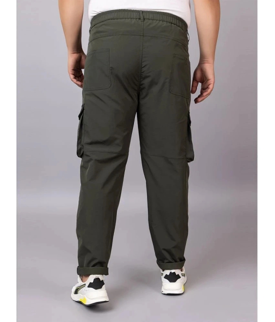 YHA Olive Green Polyester Mens Sports Trackpants ( Pack of 1 ) - None