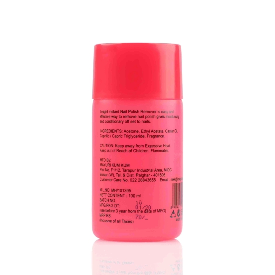 Instant Nail Polish Remover-Strawberry