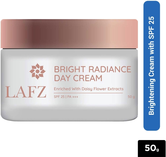 LAFZ Bright Radiance Day Cream, Reduces Dark Spots, Rejuvenates & Brightens Skin, 50g