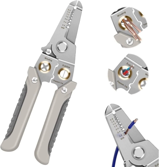 Wire Stripper & Cutter (Pakad) Wire Crimping Plier