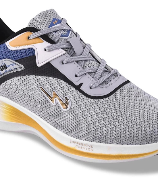 Campus CAMP APEX Light Grey Mens Sports Running Shoes - None