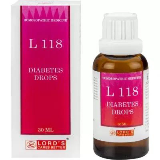 L 118 Diabetes Drops (30ml)