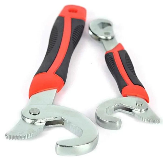 UK-0341 Auto Adjustable Quick Snap'N Grip Wrench Multifunction Spanner Set seal pack