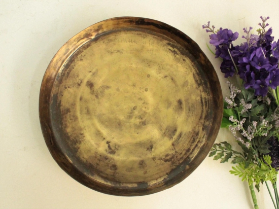 Beautiful Vintage Brass Thali