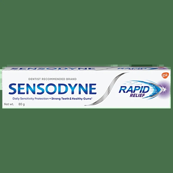 Sensodyne Tooth Paste Rapid Relief, 80 Gm