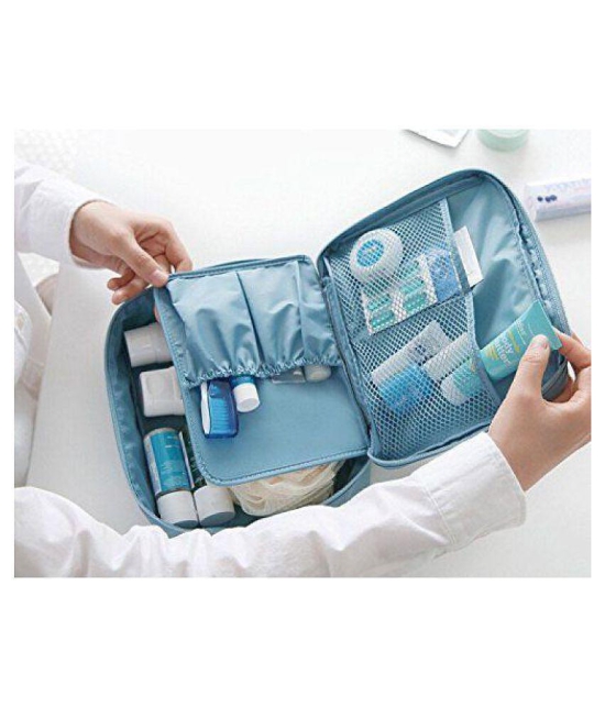 Rangwell Multi Color multi Cosmetic Makeup Toiletry Bag