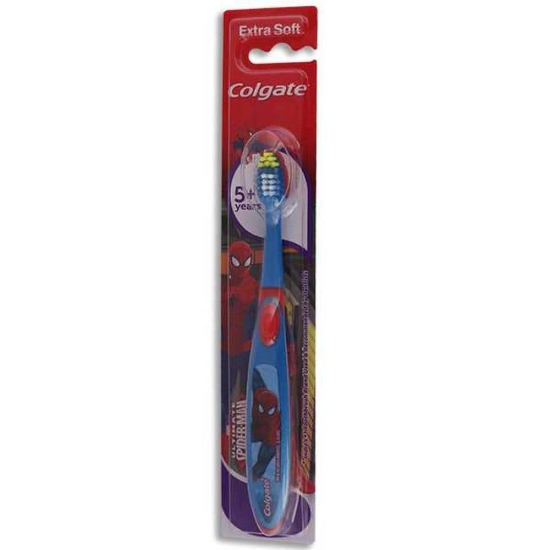 Colgate Kids Batman Toothbrush Extra Soft With Tongue Cleaner - 1 Pc