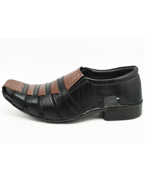 Dream Makers - Black Men's Sandals - None