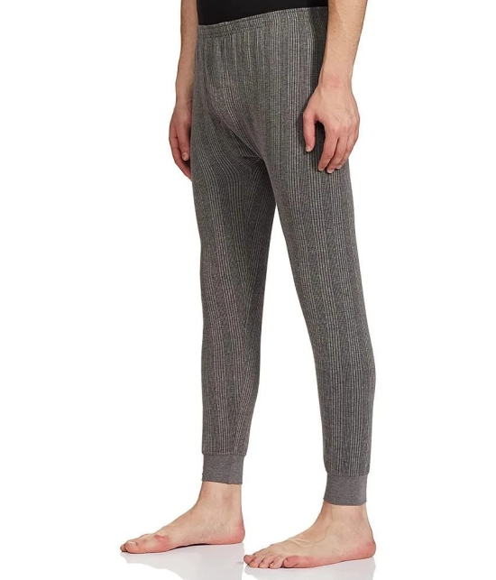 Lux Inferno Charcoal Polyester Mens Thermal Bottoms ( Pack of 1 ) - None