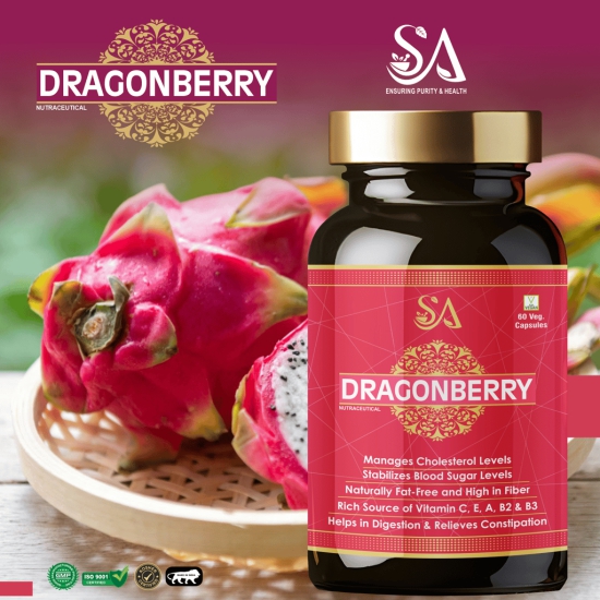 DRAGONBERRY(High in antioxidants, calcium, vitamins B and C, iron, protein, and fiber)