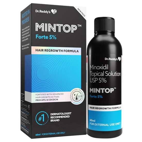 Mintop Forte 5% Hair Solution 60ml