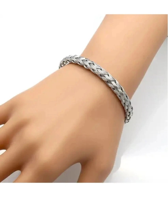 FASHION FRILL Black Bracelet ( Pack of 1 ) - None